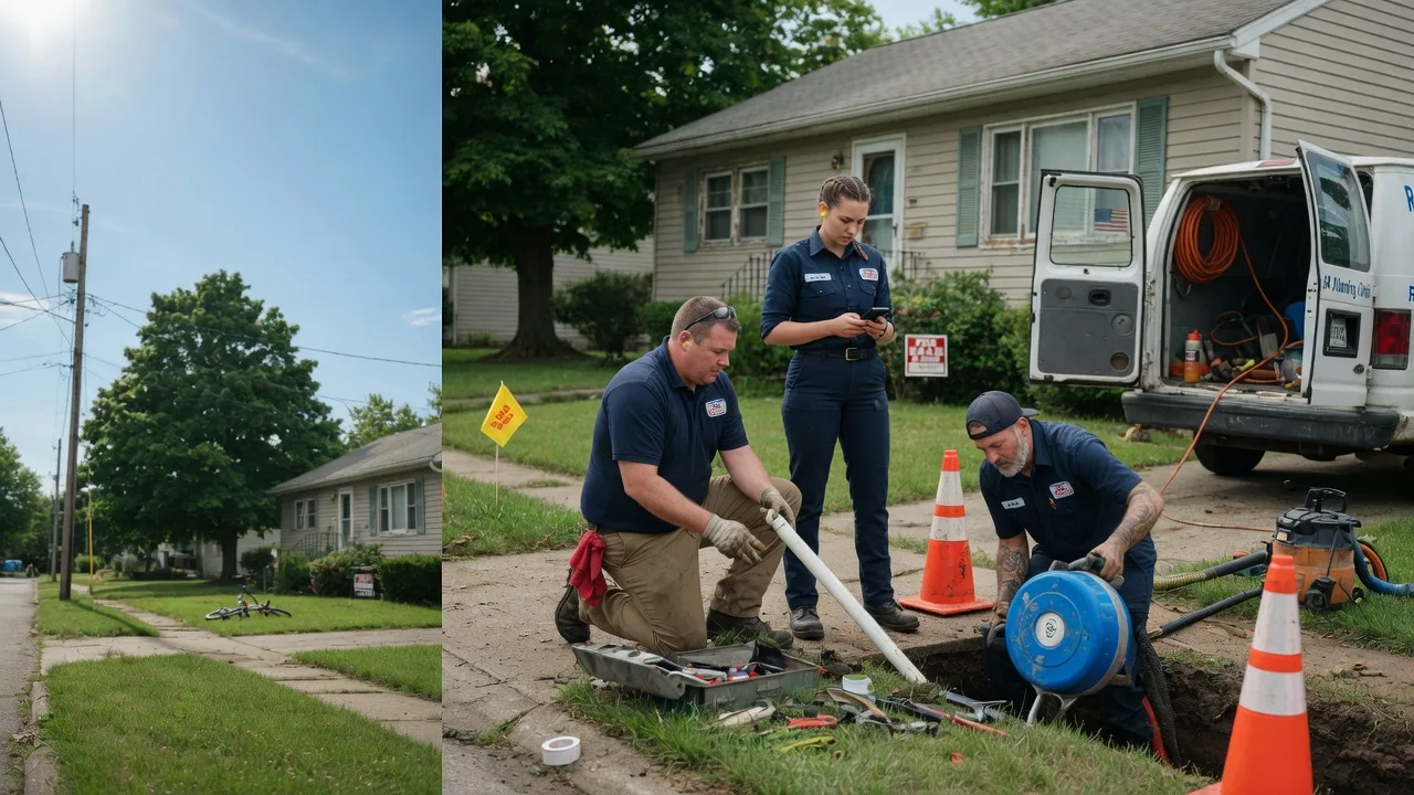 Sewer Line Repair in Pocasset, OK near me